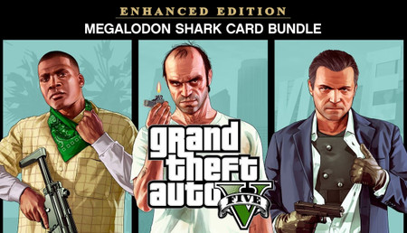 Grand Theft Auto V: Premium Edition & Megalodon Shark Card Bundle
