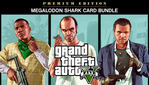 Comprar Grand Theft Auto V: Premium Edition & Megalodon Shark Card Bundle  Rockstar