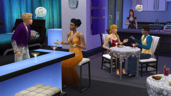 Les Sims 4 Kit d'Objets Soirées de Luxe screenshot 1