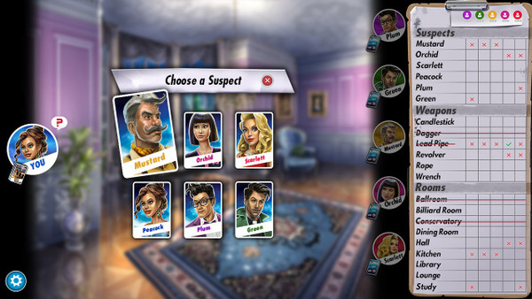 Clue/Cluedo: Classic Edition screenshot 1
