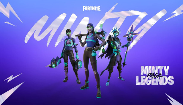 Fortnite Pacote Lendas Menta
