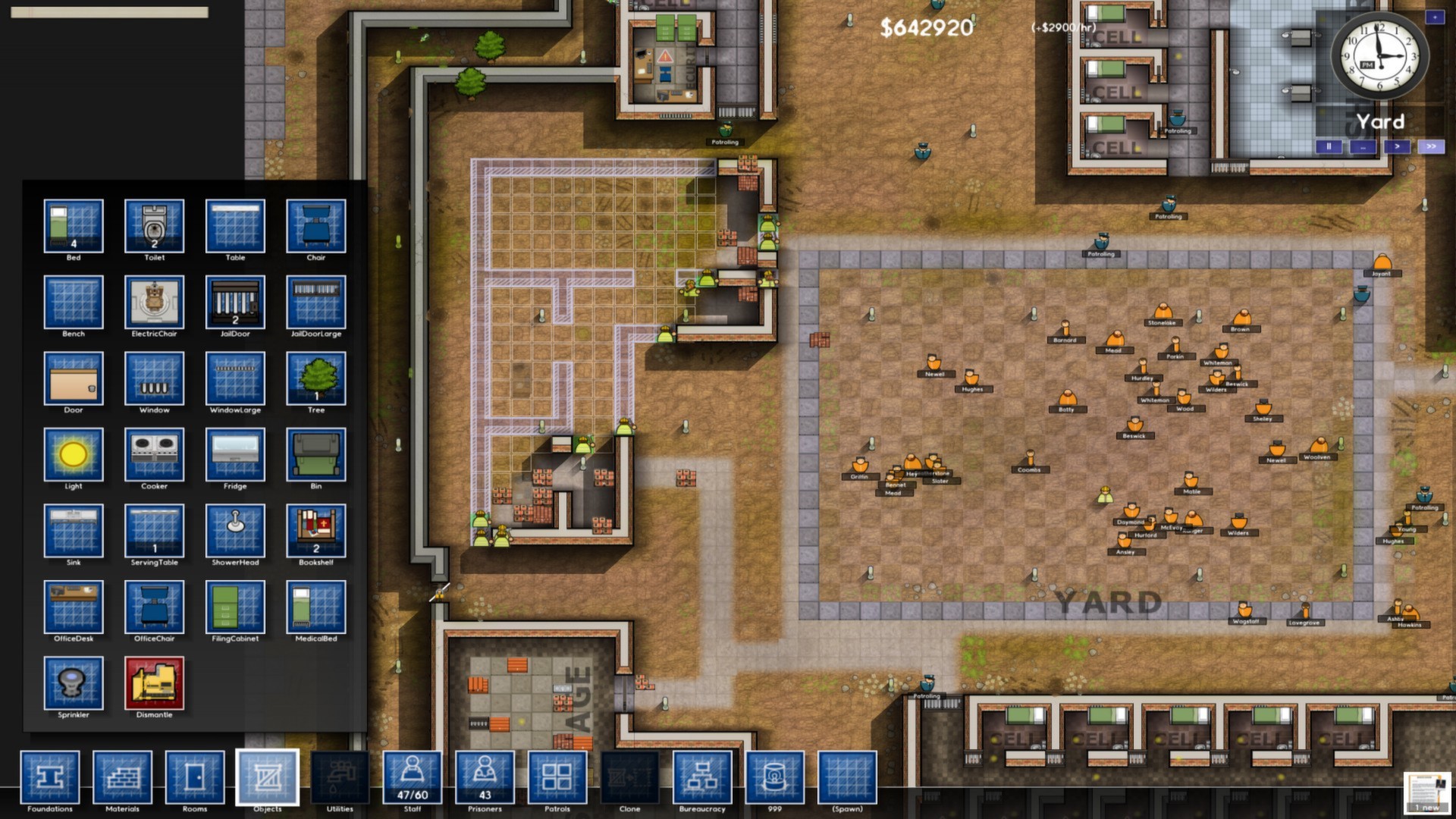 Prison Game Computer Kup Prison Architect - PC & Mac (Steam)