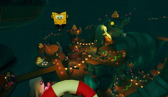 Губка Боб Квадратные Штаны: The Cosmic Shake screenshot 1