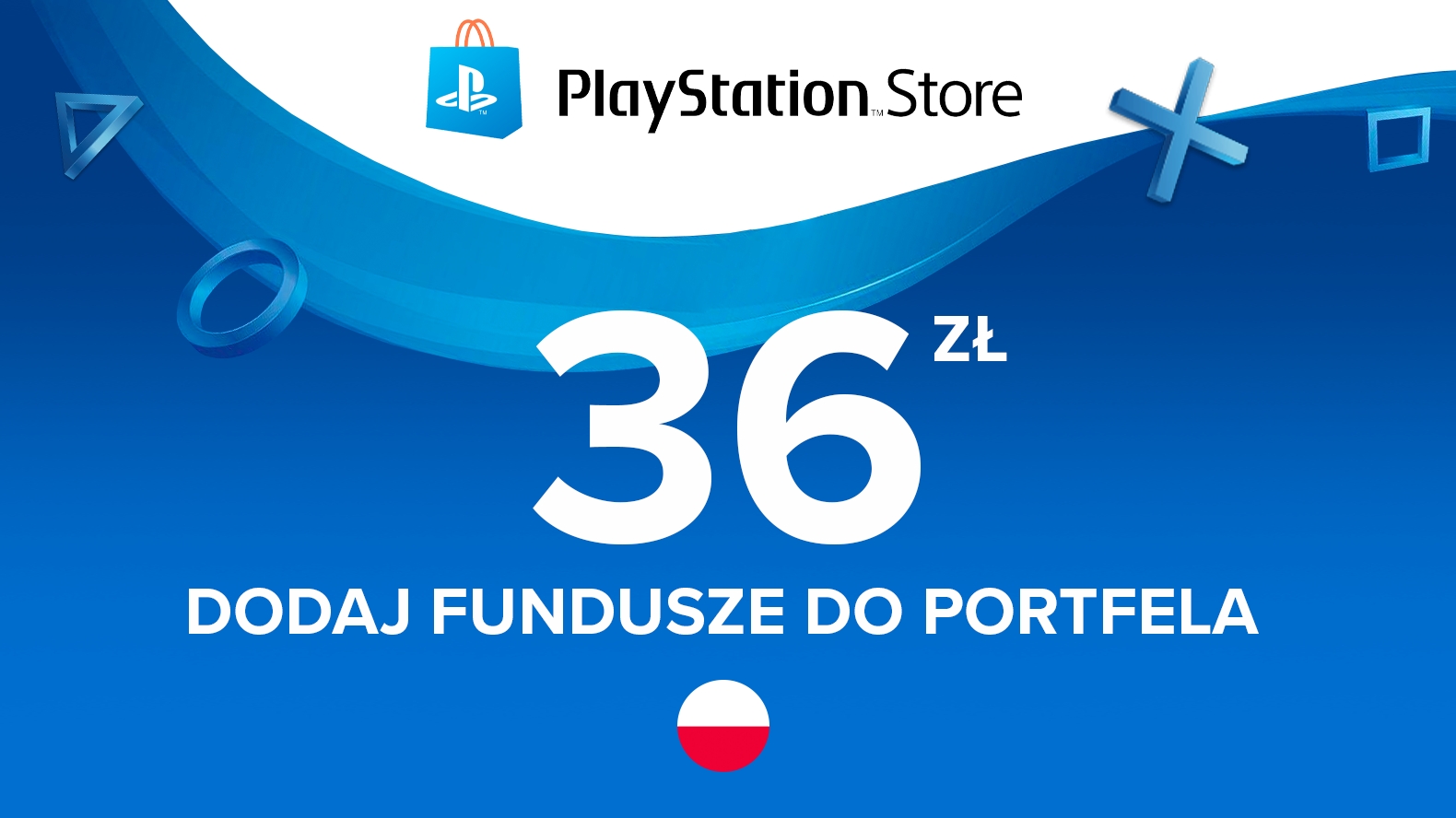 Comprar Vale-presente da PlayStation Store 36 PLN - Poland