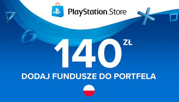 Karta podarunkowa PlayStation Store 140 PLN