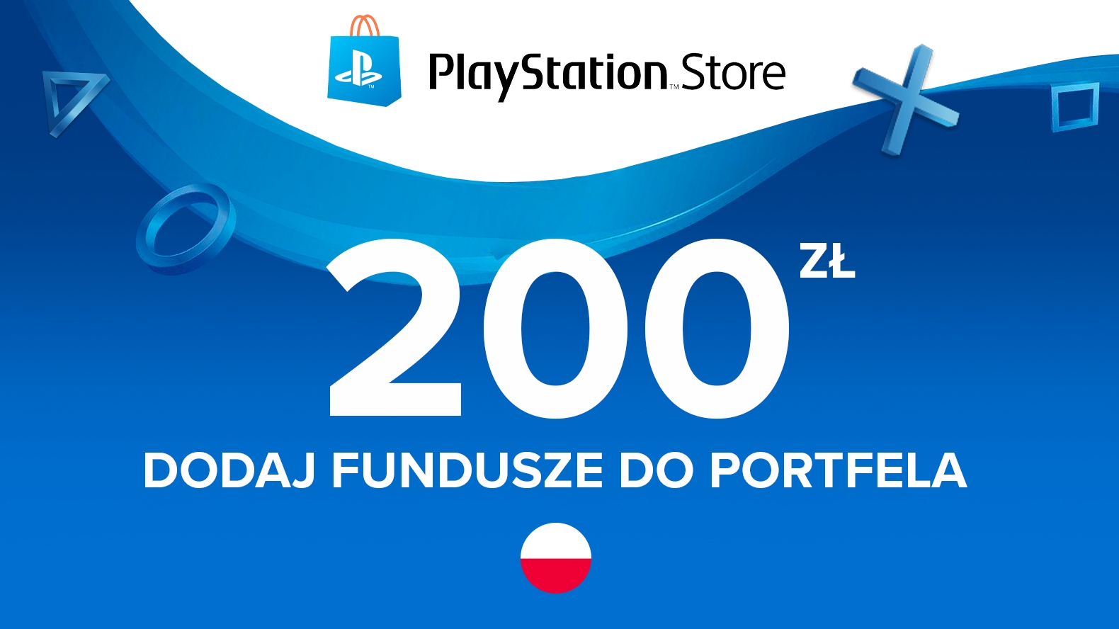 Купить Подарочную карту PlayStation Store 200 PLN PlayStation Store