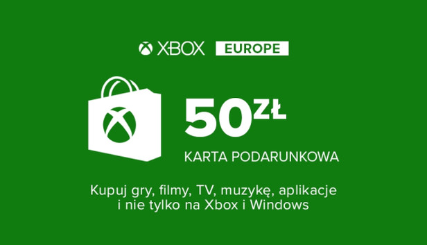 Cartão de Oferta Xbox Live 50ZL