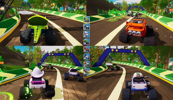 Blaze and the Monster Machines: Axle City Racers screenshot 1