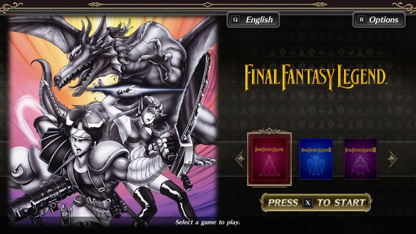 Collection of SaGa Final Fantasy Legend screenshot 1