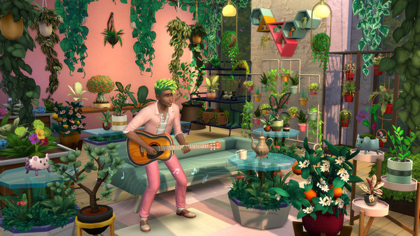 Les Sims 4 Kit Intérieurs fleuris screenshot 1