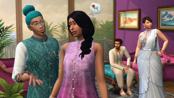 De Sims 4 Fashion Street Kit screenshot 1