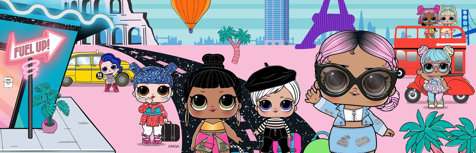 L.O.L. Surprise! B.B.s Born to travel