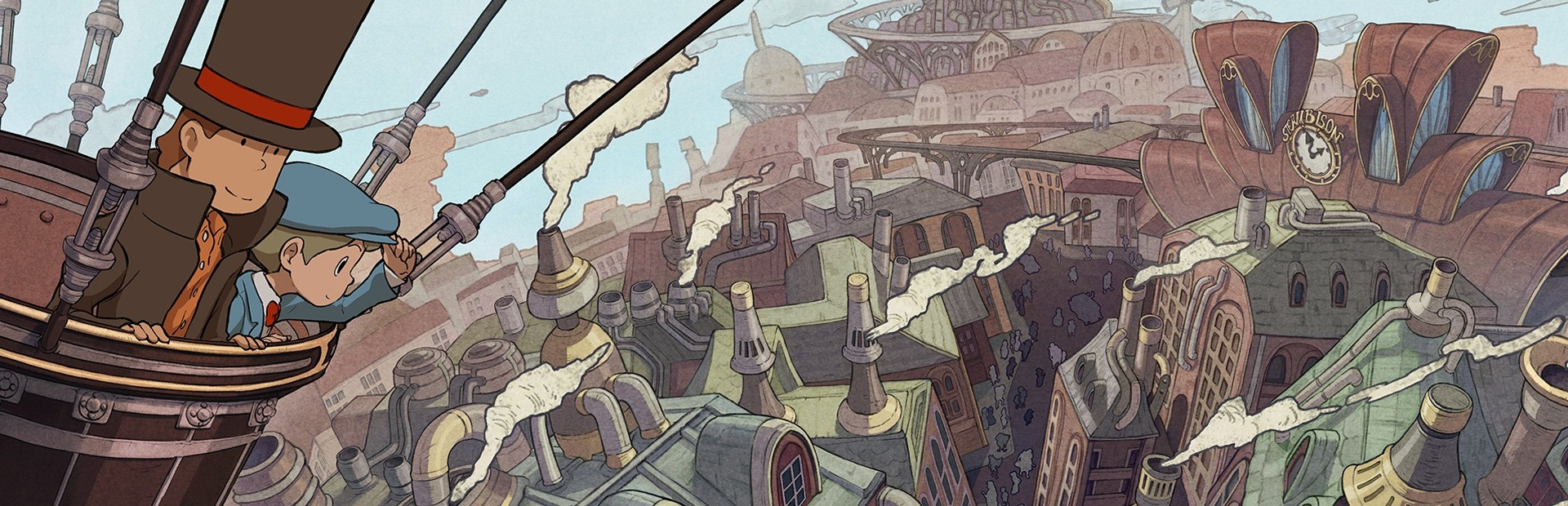 Il professor Layton e il Nuovo Mondo a vapore
