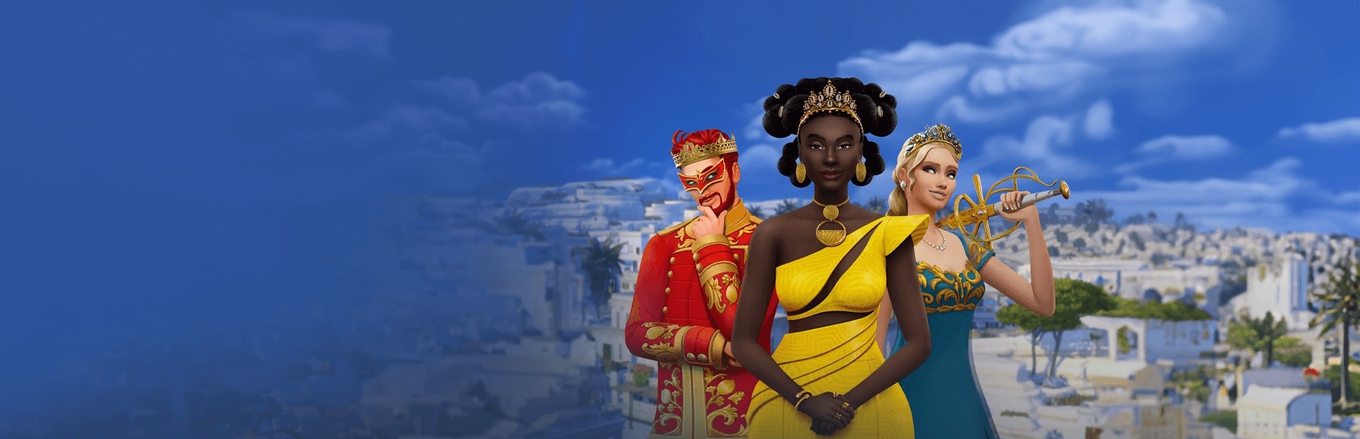 Les Sims 4 Héritage et royauté Collection majestueuse