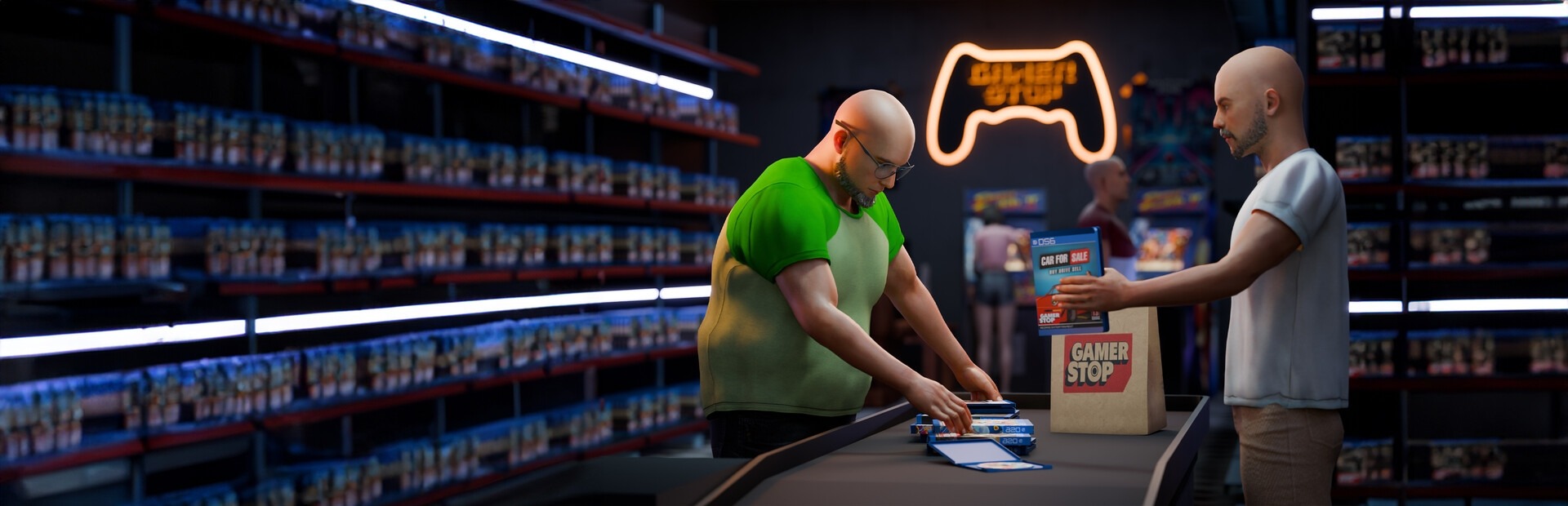 Gamer Stop Simulator