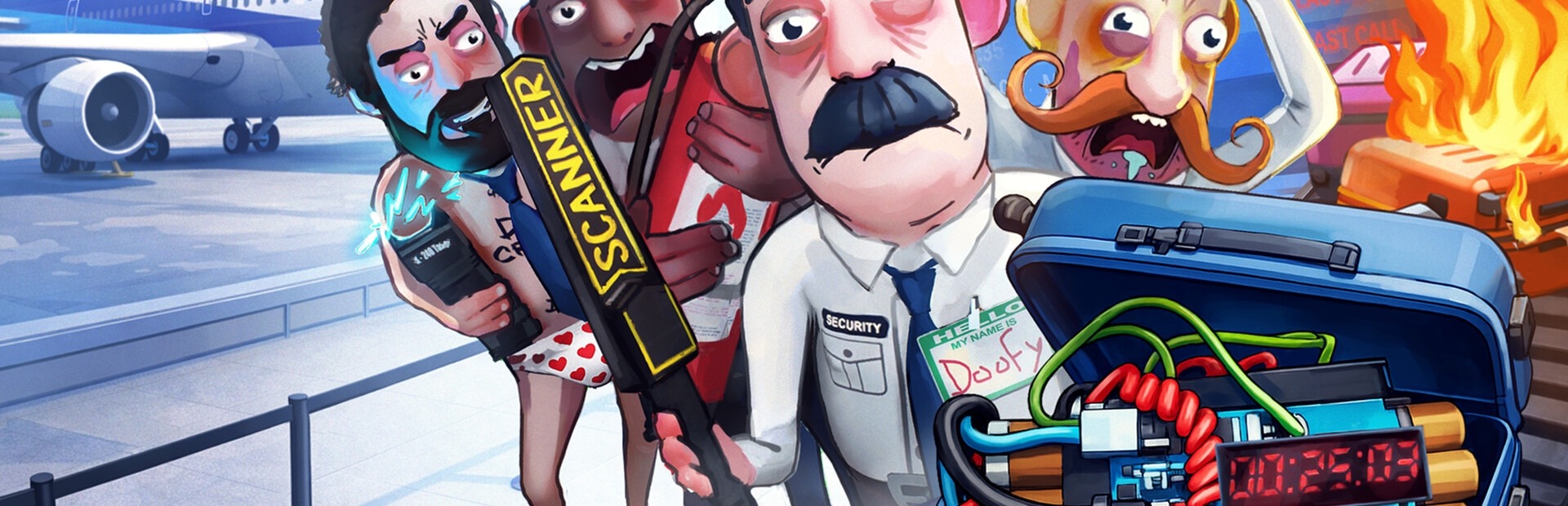 Totally Secure Airport