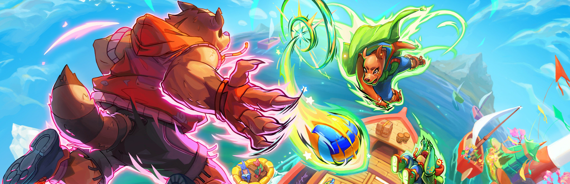 Smash it Wild: Tactical Volleyball Roguelike