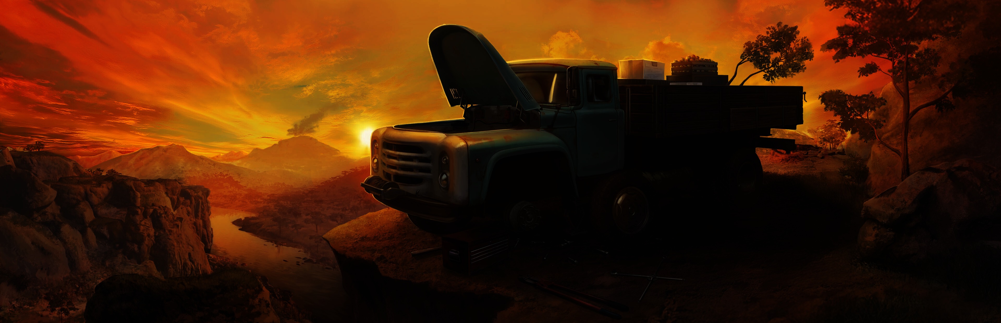 Truck Mechanic: Dangerous Paths