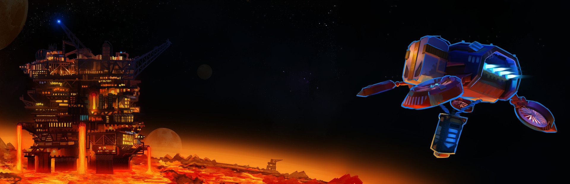 Space Drilling Station