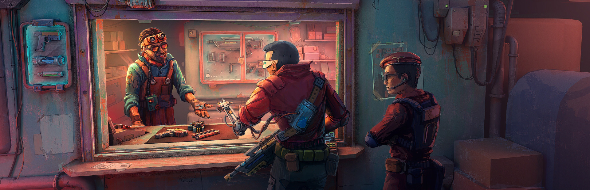 Probably Stolen - Cyberpunk Pawnshop Simulator