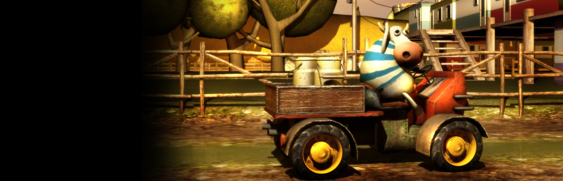 Calvin Tucker's Farm Animal Racing