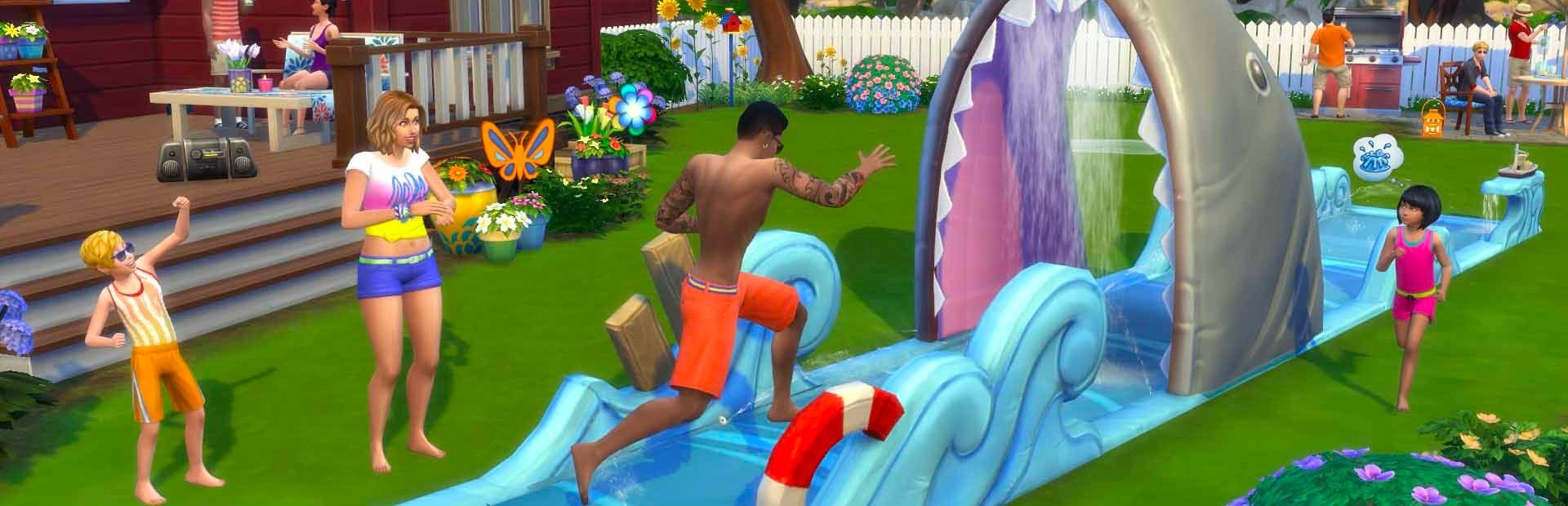 The Sims 4 Backyard Stuff PS4