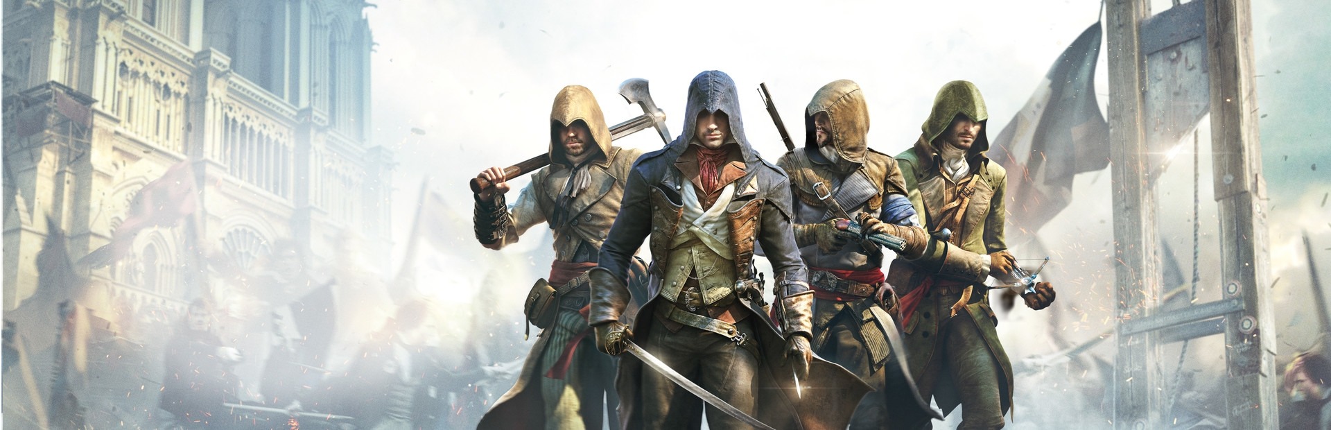 Assassin's Creed Unity Public Co-Op & Stealth Kills - Ultra Settings (4K  60FPS) 