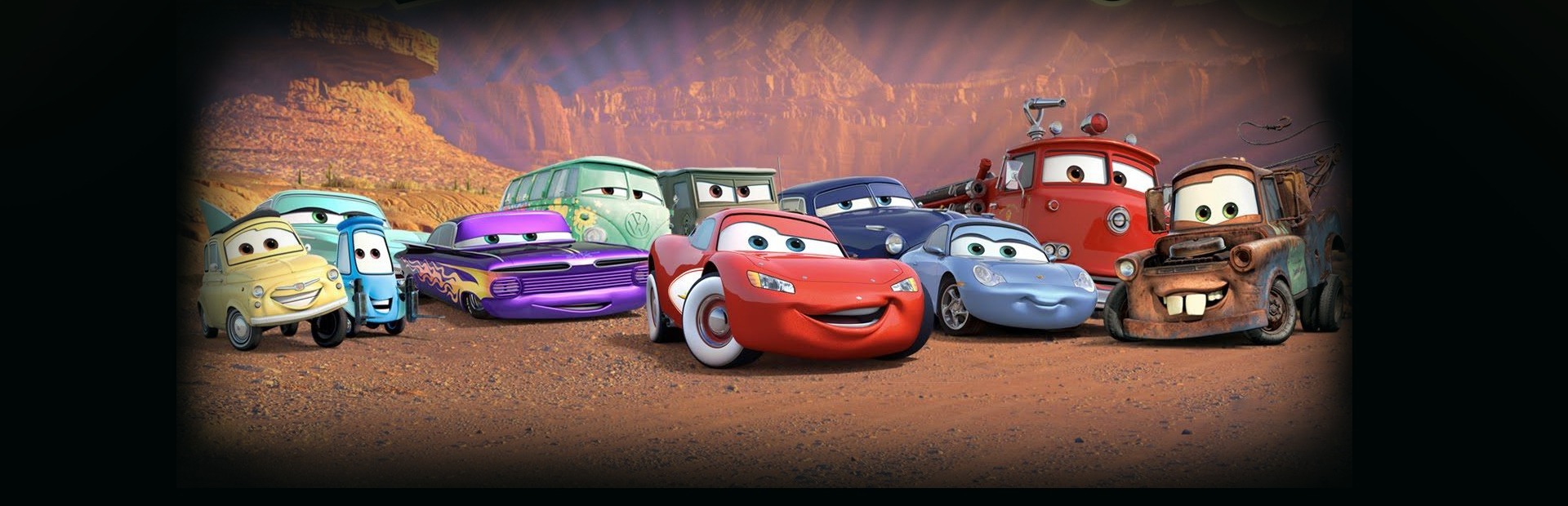 Disney Cars Radiator Springs Background