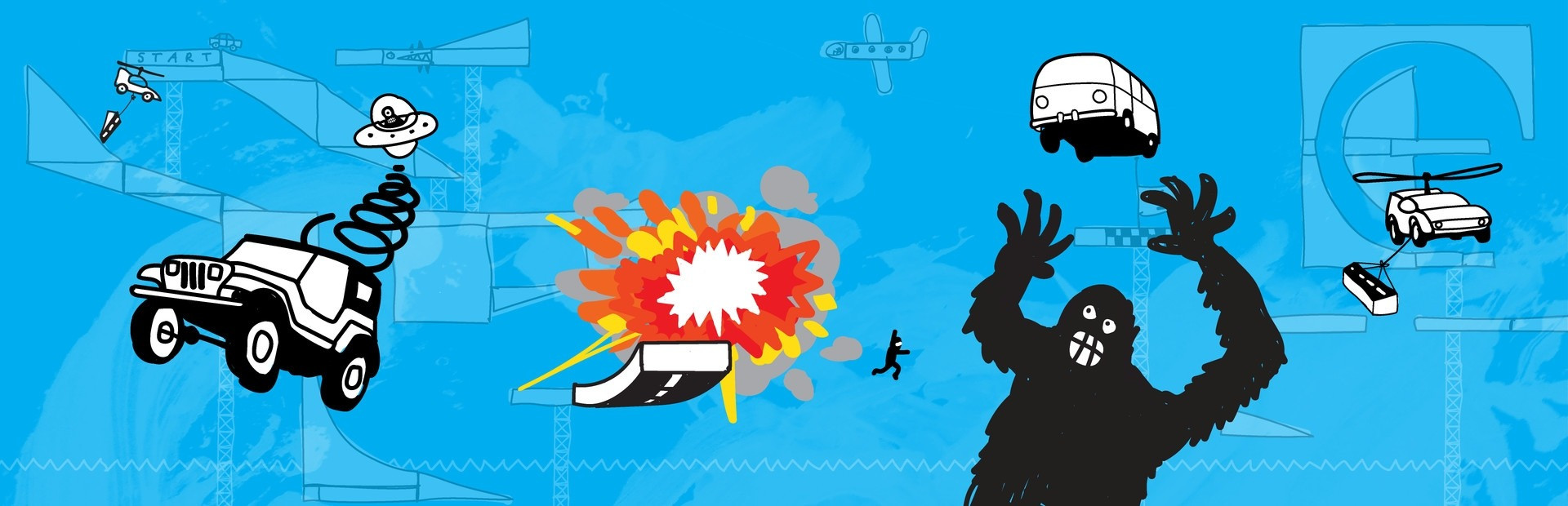 Fromto: Toy Cars in Hell